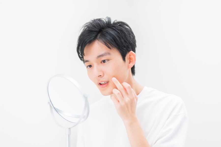 【メンズ美容】肌質が知りたい!セルフチェックのやり方は?プロの診断はどこで受けられる?